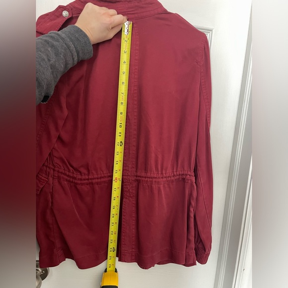 Red utility jacket - Picture 4 of 4